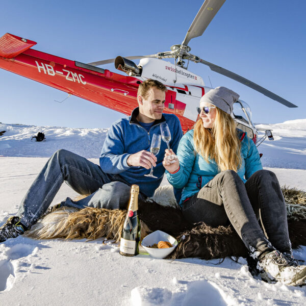 Eiger, Mönch & Jungfrau mit Aperitif