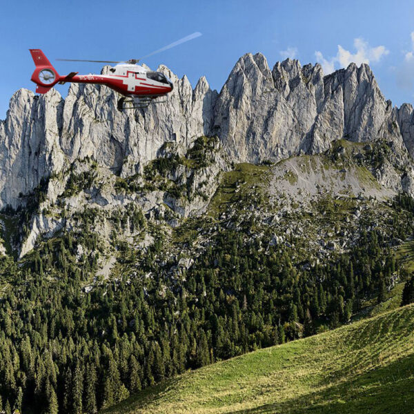 Helikopter in Gastlosen