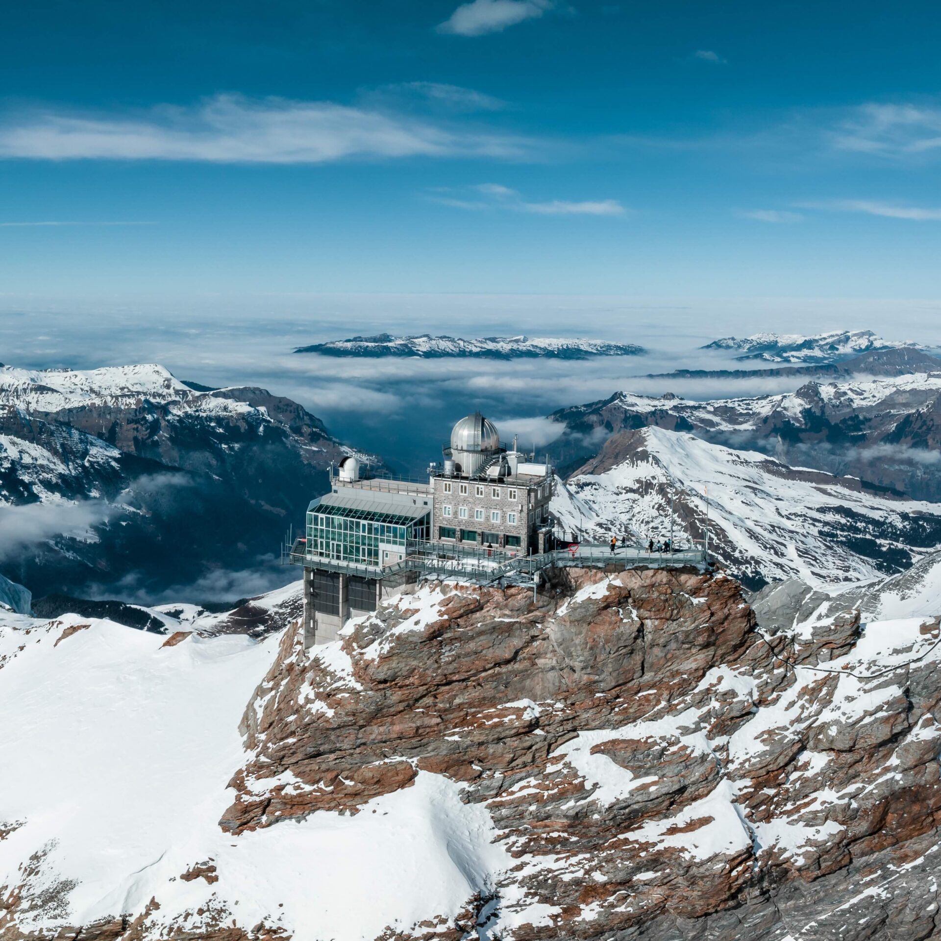 Vol en hélicoptère à Jungfraujoch